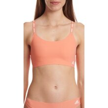 adidas Functional Underwear Sport-Bra Bralette (4-Way Stretch) Coral Red Women