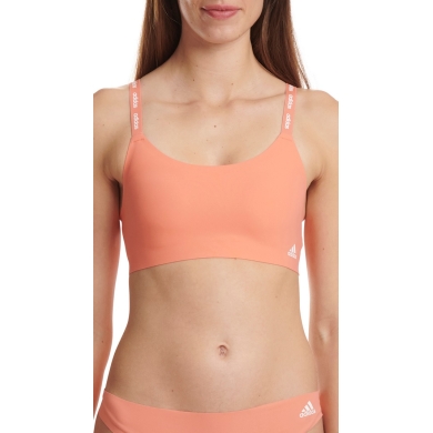 adidas Functional Underwear Sport-Bra Bralette (4-Way Stretch) Coral Red Women