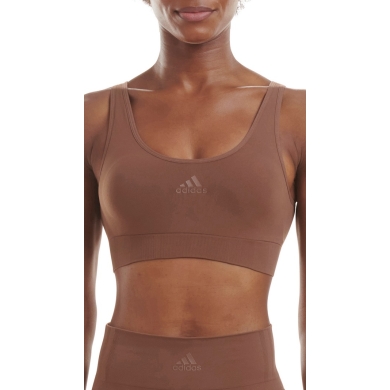 adidas Functional Underwear Sports Bra Bralette (seamless, perfect fit) brown ladies