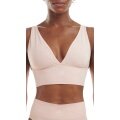 adidas Functional Underwear Sports Bra Linge Plunge (Perfect Fit) Peach Pink Ladies