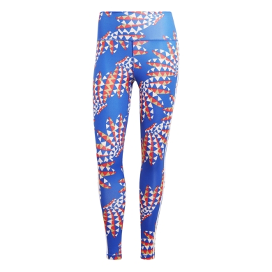 adidas Sports Leggings Farm Rio 7/8 Tight blue/orange ladies