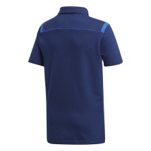 adidas Sport Polo Tiro 19 Cotton (Cotton, moisture-wicking) dark blue boys