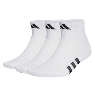 adidas Performance Light Mid-Cut Sports Socks (thin, lightweight) white - 3 pairs