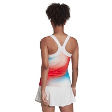 adidas Tennis Tank Melbourne Printed Y Tank Top Red/Blue/White Ladies