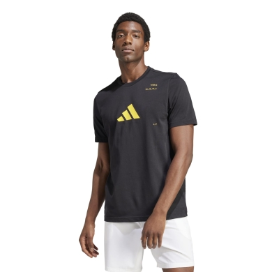 adidas Tennis T-Shirt Category Graphic Aeroready 2024 black Men's