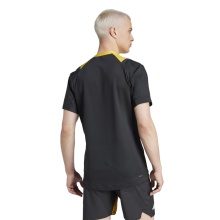 adidas Tennis T-Shirt FreeLift 3D Rib Pro HEAT.RDY yellow/black men's