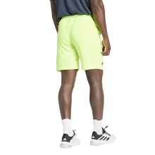 adidas Club 3-Stripes Tennis Shorts 7-inch Lime Green Men's