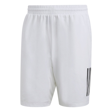 adidas Club 3-Stripes Tennis Shorts 7-inch White Men's