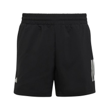 adidas Tennis Shorts Club 3-Stripes Aeroready Black Boys