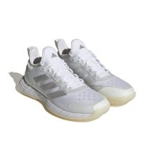 adidas Tennis Shoes Adizero Ubersonic 4.1 Allcourt/Lightweight White/Silver Ladies