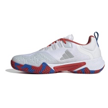 adidas Tennis Shoes Barricade Allcourt (Stable) White/Red/Royal Blue Men's