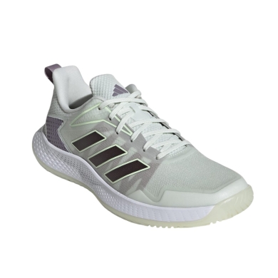 adidas Tennis Shoes Defiant Speed Allcourt Light Green/Purple Ladies