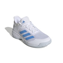 adidas Tennis Shoes Ubersonic 4 Allcourt 2024 white/blue Kids