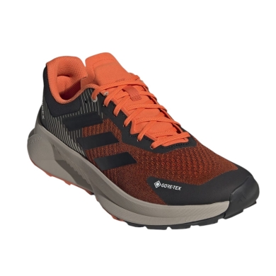 adidas Trail Running Shoes Terrex Soulstride Flow GTX black/orange Men's