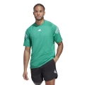 adidas Training T-shirt Train Icons 3-Stripes green Men