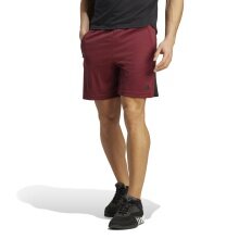 adidas Training Pants Train Essentials Seasonal Camo Shorts (elastic waistband with drawstring) short burgundy Men