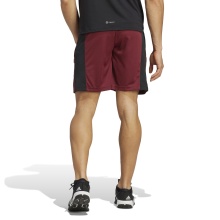 adidas Training Pants Train Essentials Seasonal Camo Shorts (elastic waistband with drawstring) short burgundy Men