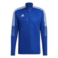 adidas Training Jacket Tiro 21 (recycled Polyester, Stand-up Collar) royal blue Men's