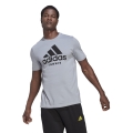 adidas Tennis T-shirt Performance Graphic Tee Aeroready grey Men