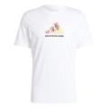 adidas Leisure T-shirt Team Germany (100% Cotton) white Men's