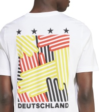 adidas Leisure T-shirt Team Germany (100% Cotton) white Men's