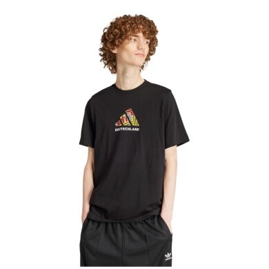 adidas leisure t-shirt Team Germany (100% cotton) black men's