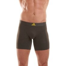 adidas Underwear Boxer Shorts 3-Stripes - black/yellow