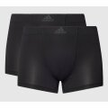 adidas Underwear Boxer Shorts Trunk with Logo Print black - 2 pieces