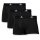 adidas Underwear Boxer Shorts Trunk Cotton black - 3 Pack