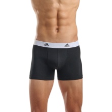 adidas Underwear Boxershorts Trunk Cotton black/white - 3 pieces