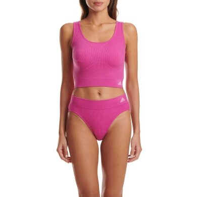 adidas Underwear Crop-Top (seamless, ribbed structure) pink Women