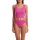 adidas Underwear Crop-Top (seamless, ribbed structure) pink Women