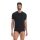 adidas Underwear T-Shirt Crew Neck (95% Cotton) Short Sleeve Black Men's - 2 Pack