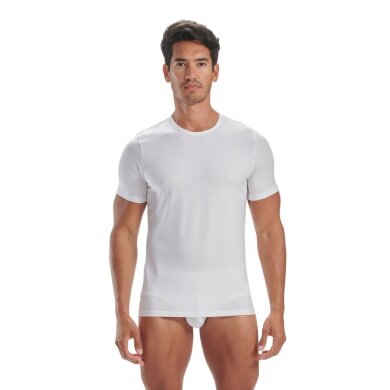 adidas Underwear T-Shirt Crew Neck (95% Cotton) Short Sleeve White Men's - 2 Pack