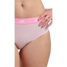 adidas Underwear Bikini Briefs (95% Cotton) pink/white/black Ladies - 3 Pieces