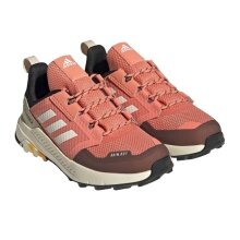 adidas Hiking Shoes Terrex Trailmaker Rain.Rdy (waterproof) orange/burgundy Kids