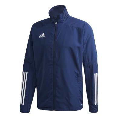 adidas Presentation Jacket Condivo 20 (Stand-up Collar, Lightweight) Navy Blue Men's