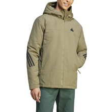 adidas Winter Insulated Jacket Future Icons Insulated Olive Green Men's