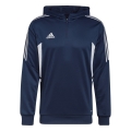 adidas Condivo 22 Track Hoodie (slim fit, recycled polyester) dark blue men's