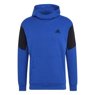 adidas Gameday Hoodie (Cotton Blend) royal blue Men's