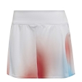 adidas Tennis Skirt Melbourne Printed Match (integrated Tight, high waistband) white/multicoloured Ladies