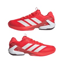 adidas tennis shoes Adizero Ubersonic 5 clay/sand court red/white men's