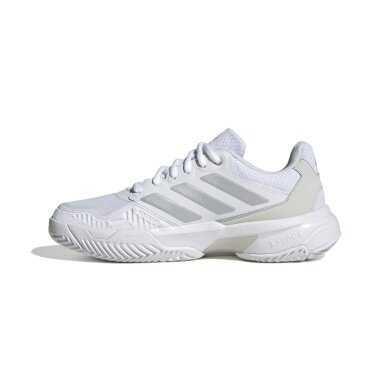 adidas CourtJam Control 3 Allcourt Tennis Shoes White/Grey Ladies