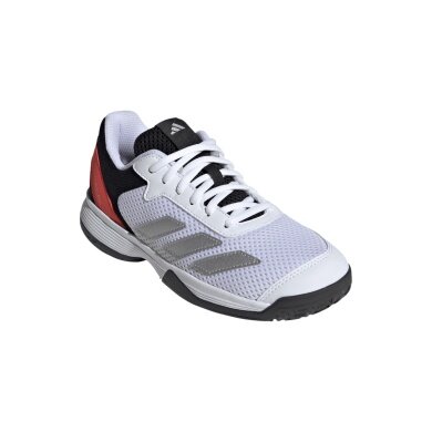 adidas Courtflash Allcourt 2025 tennis shoes white/black boys