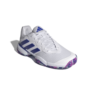 adidas Tennis Shoes Barricade Allcourt 2024 white/blue Kids