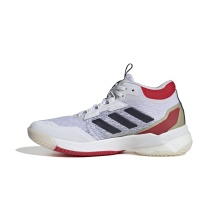 adidas Indoor Court Shoes CrazyFlight 5 Mid white/red Ladies