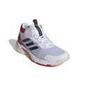 adidas Indoor Court Shoes CrazyFlight 5 Mid white/red Ladies