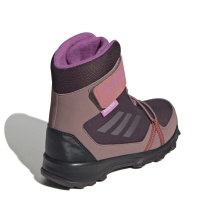 adidas Winter Hiking Shoes Terrex Snow Hook-And-Loop COLD.RDY purple/black Kids