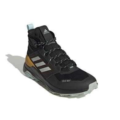 adidas Terrex Trailmaker Mid Cold.RDY Hiking Shoes (PFC-free, water-repellent) black/grey men's