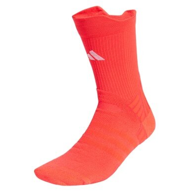 adidas Tennis Sock Crew Performance Cushioned red - 1 Pair